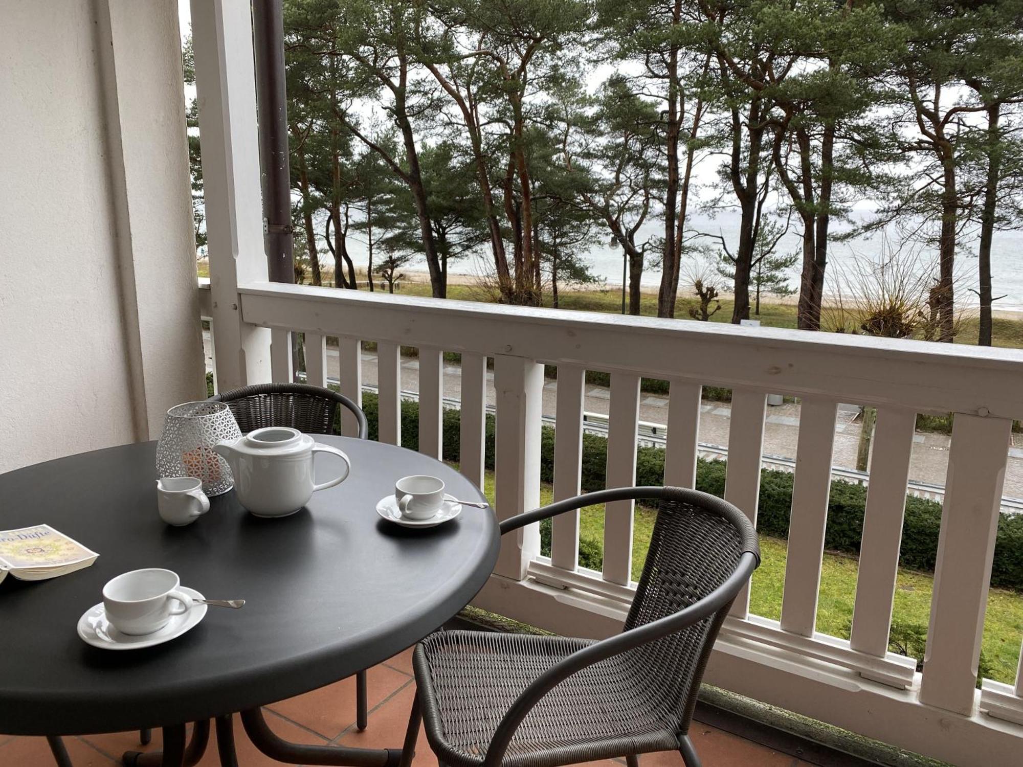 Ferienwohnung Ostseeblick In Der Villa Seeadler 빈츠 외부 사진